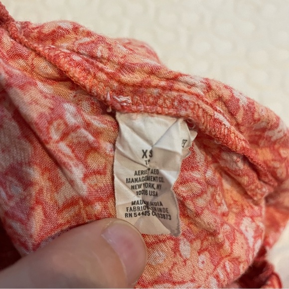 Aerie Flowy Smocked Floral Women's Shorts XS Cotton Blend Spring Summer Airy - Picture 9 of 10